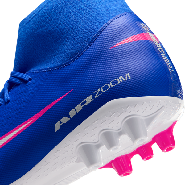 Nike Zm Superfly 10 Academy AG - Men's - Racer Blue/White - Image 7