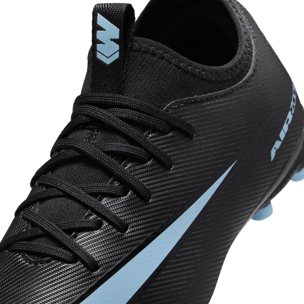 Nike JR Zoom Vapor 16 Academy FG/MG - Boys' Grade School - Black/Ice Blue - Image 7