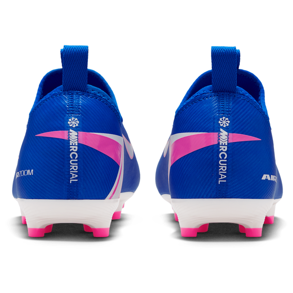 Nike JR Zoom Vapor 16 Academy FG/MG - Boys' Grade School - Racer Blue/White - Image 3