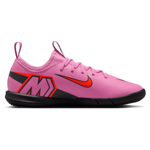 Nike JR Zoom Vapor 16 Academy IC - Boys' Grade School - Magic Flamingo/Black/Total Crimson