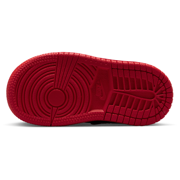 Jordan AJ 1 Mid - Girls' Toddler - Black/Univ Red/White - Image 5