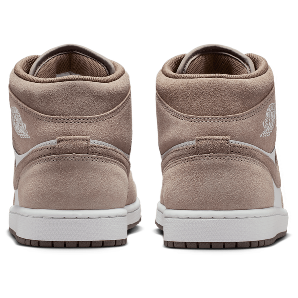 Jordan AJ 1 Mid - Men's - Enigma Stone/Olive Gray/Summit White - Image 3
