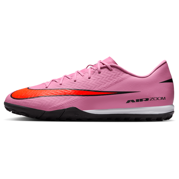 Nike Zoom Vapor 16 Academy TF - Men's - Magic Flamingo/Black/Total Crimson - Image 2
