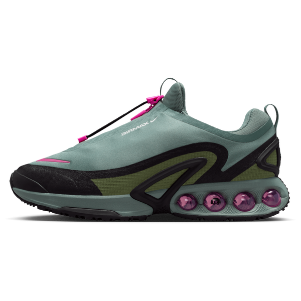 Nike Air Max DN Roam - Men's - Clay Green/Sky J Lt Olive/Fire Pink - Image 2