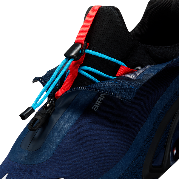 Nike Air Max DN Roam - Men's - Obsidian/Mtlc Silver/Chile Red - Image 9