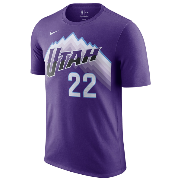 Nike Jazz Name & Number T-Shirt - Men's - Purple