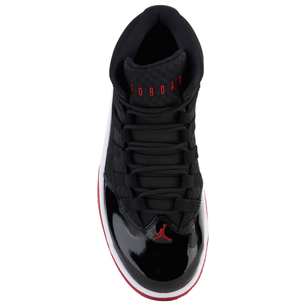 Jordan Max Aura - Men's - Black/Black/Gym Red - Image 4