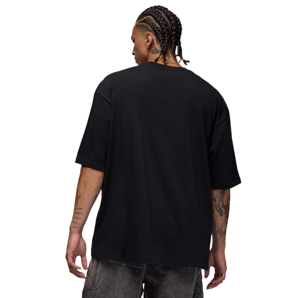 Jordan Reissue Oversized Short Sleeve Crewneck - Men's - Black/Infrared 23 - Image 2