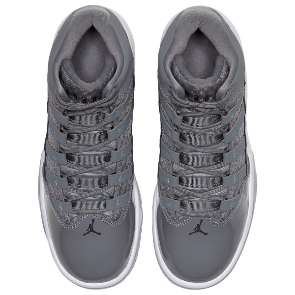 Jordan Max Aura - Boys' Grade School - White/Cool Grey/Black - Image 4
