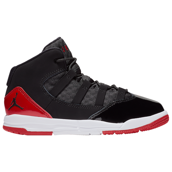 Jordan Max Aura - Boys' Preschool - Black/Gym Red/Black
