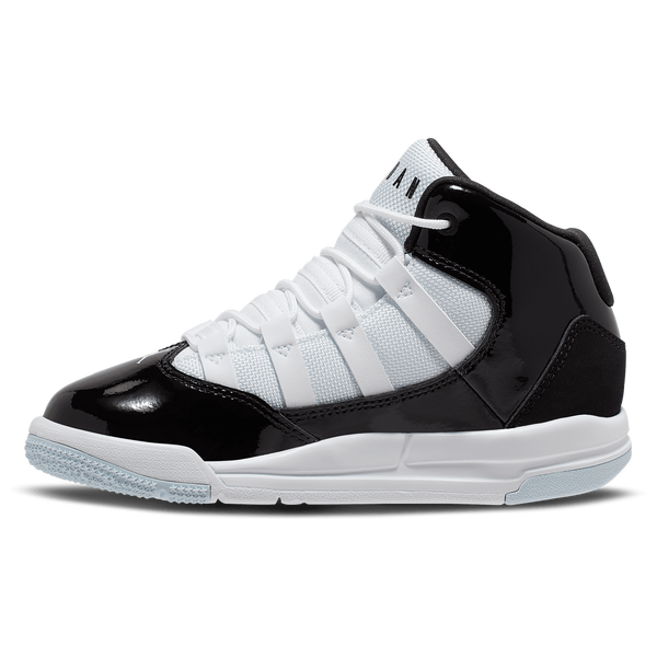 Jordan Max Aura - Boys' Preschool - White/Black - Image 2
