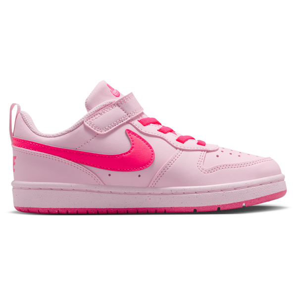 Nike Court Borough Low Recraft - Boys' Preschool - Hyper Pink/White/Pink Foam