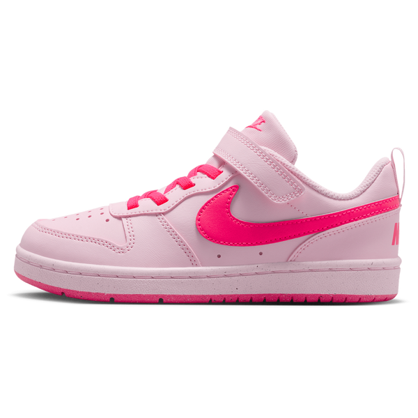Nike Court Borough Low Recraft - Boys' Preschool - Hyper Pink/White/Pink Foam - Image 2