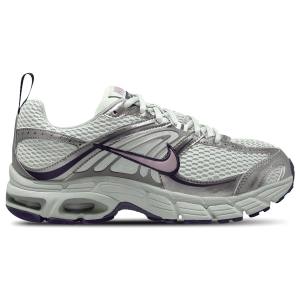 Nike Air Max Moto 2K - Girls' Grade School - Summit White/Metallic Silver/Purple Dynasty