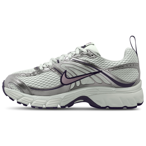 Nike Air Max Moto 2K - Girls' Grade School - Summit White/Metallic Silver/Purple Dynasty - Image 2