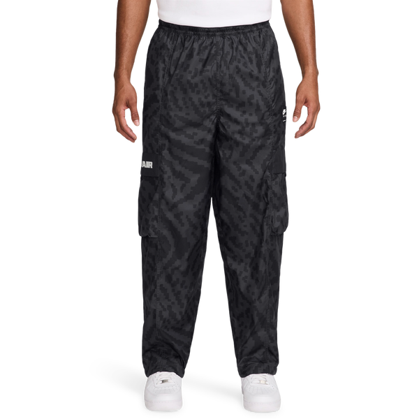 Nike Air All Over Print Woven Cargo Pants - Men's - Black/Anthracite