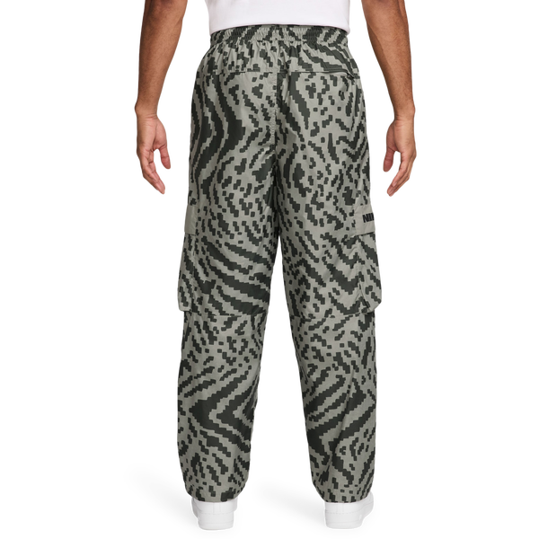Nike Air All Over Print Woven Cargo Pants - Men's - Light Army/Black - Image 2