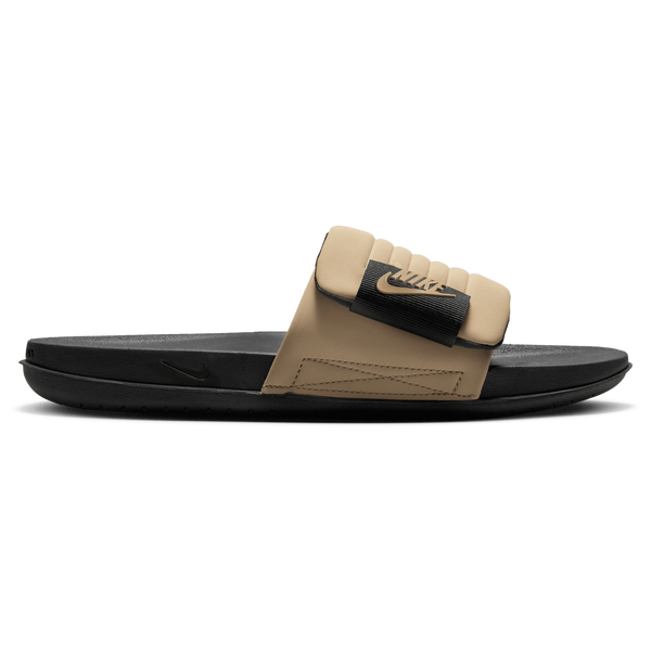 Nike Offcourt Slides - Men's - Black/Khaki/Black