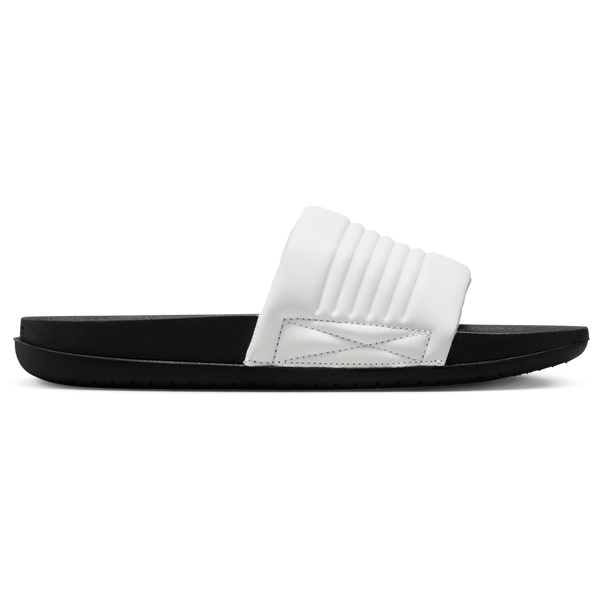 Nike Offcourt Slides - Men's - Summit White/Summit White/Black