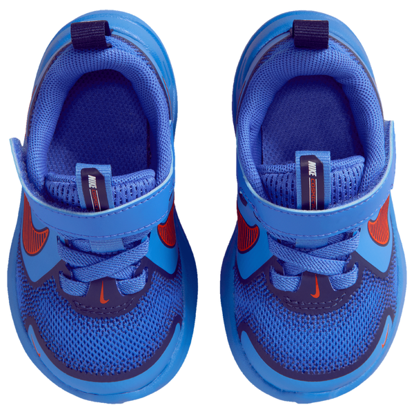 Nike Cosmic Runner Swoosh - Boys' Toddler - Midnight Navy/Blue Crystal/Picante Red - Image 4