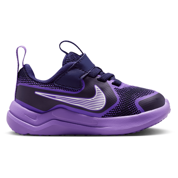 Nike Cosmic Runner Swoosh - Boys' Toddler - Coconut Milk/Blackened Blue/Bright Violet