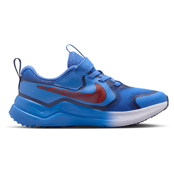 Nike Cosmic Runner Swoosh - Boys' Preschool - Picante Red/Blue Crystal/Midnight Navy