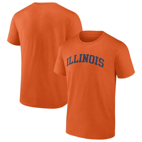 Fanatics Illinois Arch T-Shirt - Men's - Orange