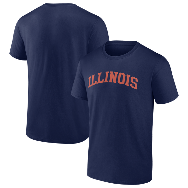 Fanatics Illinois Arch T-Shirt - Men's - Navy
