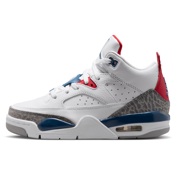 Jordan Son of Mars Low - Boys' Grade School - White/True Blue/Varsity Red - Image 2