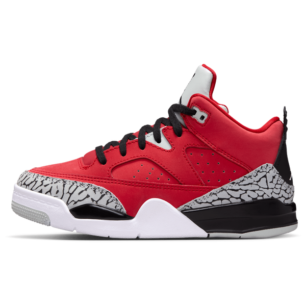 Jordan Son of Mars Low - Boys' Preschool - Fire Red/Black/Grey Mist - Image 2