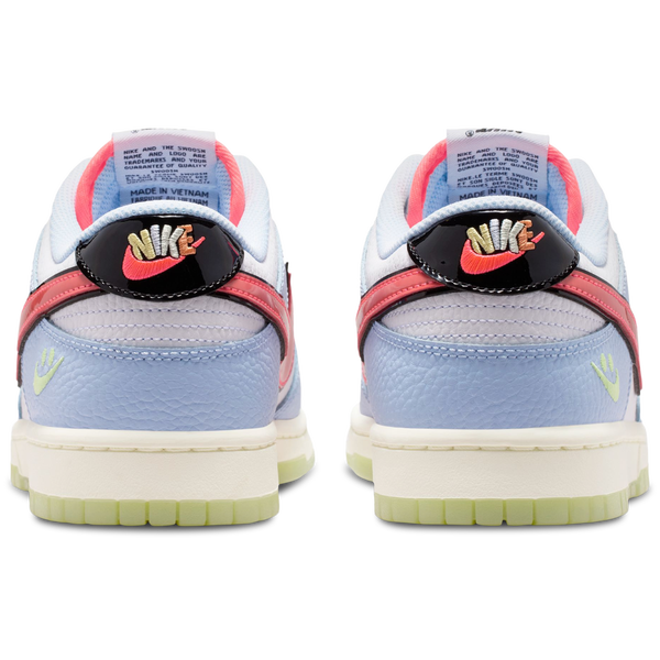 Nike Dunk Low - Men's - Hydrogen Blue/Flash Crimson/White - Image 3