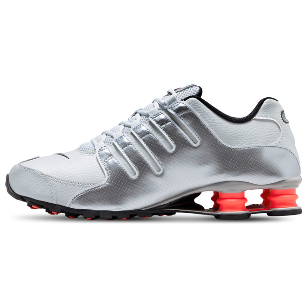 Nike Shox NZ - Men's - Silver/Gray/Red - Image 2