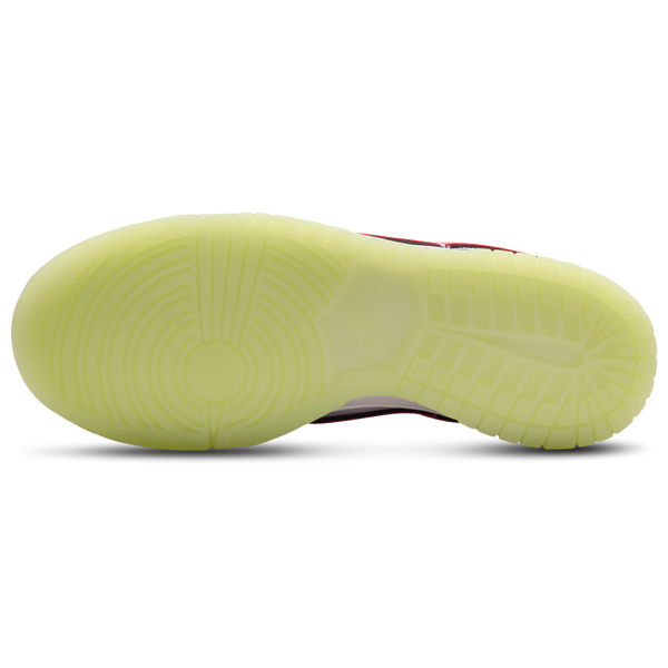 Nike Dunk Low - Boys' Grade School - White/Hydrogen Blue/Flash Crimson - Image 5