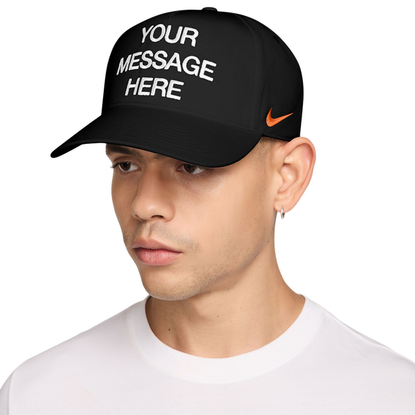 Nike Rise A-Frame S CB Cap - Adult - White/Black