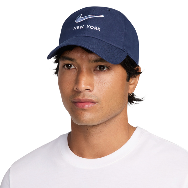 Nike New York Club Colorblock City Cap - Adult - Midnight Navy/White