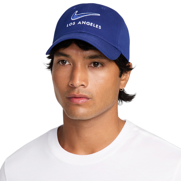 Nike Los Angeles Club Colorblock City Cap - Adult - Deep Royal Blue/White