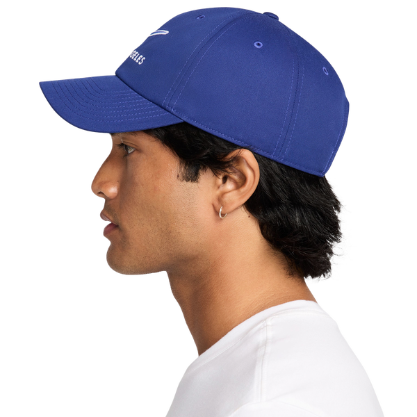 Nike Los Angeles Club Colorblock City Cap - Adult - Deep Royal Blue/White - Image 3