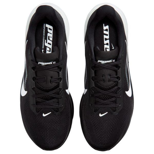 Nike Air Zoom Pegasus 42 Wide - Men's - White/Black/Photon Dust - Image 4