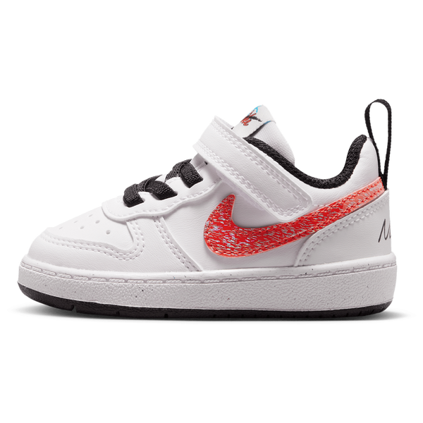 Nike Court Borough Low Win - Boys' Toddler - Current Blue/White/Picante Red - Image 2