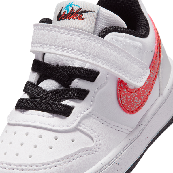 Nike Court Borough Low Win - Boys' Toddler - Current Blue/White/Picante Red - Image 6