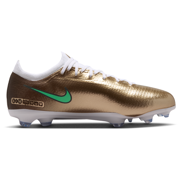 Nike Jr Vapor 17 Pro FG - Boys' Grade School - Metallic Gold/Green Glow