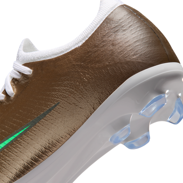 Nike Jr Vapor 17 Pro FG - Boys' Grade School - Metallic Gold/Green Glow - Image 7