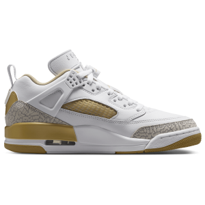 Jordan Spizike Low - Women's - Neutral Grey/Metallic Gold/White