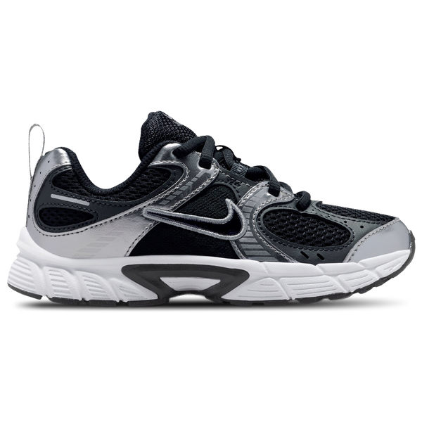 Nike V5 RNR Lace - Boys' Preschool - Black/Metallic Silver/White