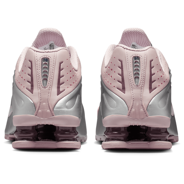 Nike Shox R4 - Women's - Mtlc Silver/Tattoo/Particle Rose - Image 3