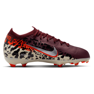 Nike JR ZM Vapor 16 Pro FG - Boys' Grade School - Burgundy Crush/Metallic Silver/University Red