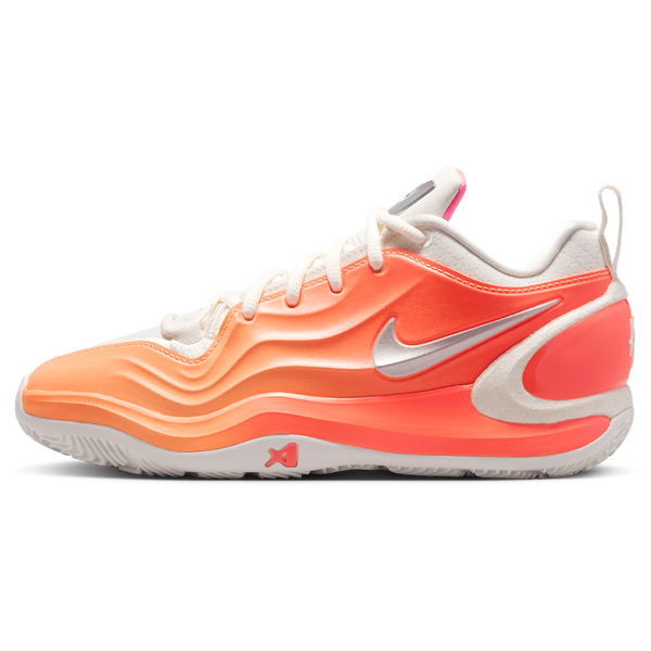 Nike A'Two - Girls' Grade School - Orange Pulse/Metallic Silver/Sail - Image 2