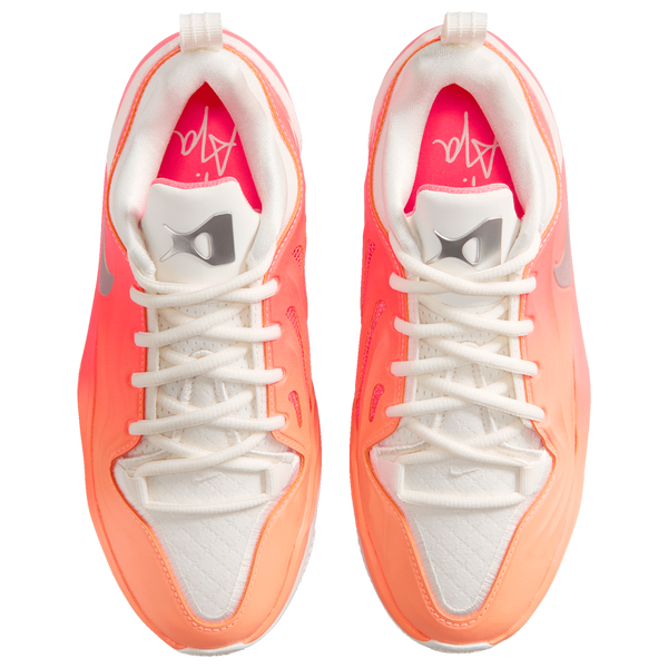 Nike A'Two - Girls' Grade School - Orange Pulse/Metallic Silver/Sail - Image 4