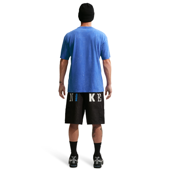 Nike NSW SS Max 90 Tee CWash - Men's - Game Royal/Game Royal - Image 4