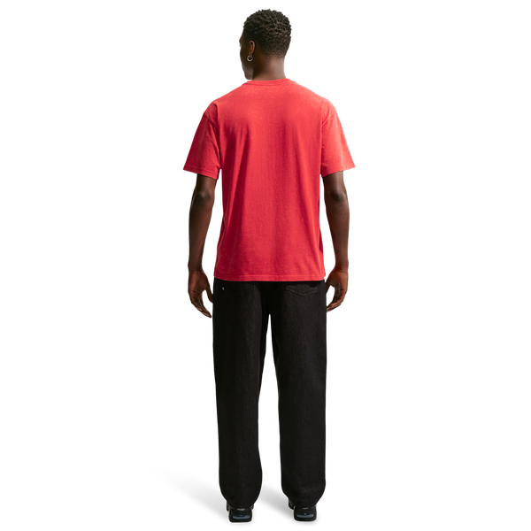 Nike NSW SS Max 90 Tee CWash - Men's - University Red/University Red - Image 4